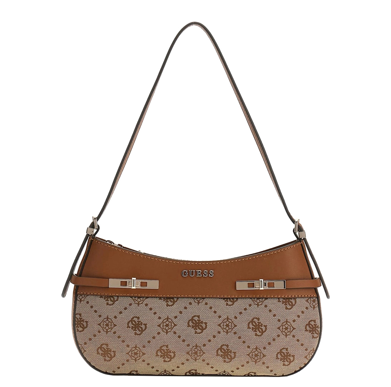 Guess Melinde Schultertasche Braun