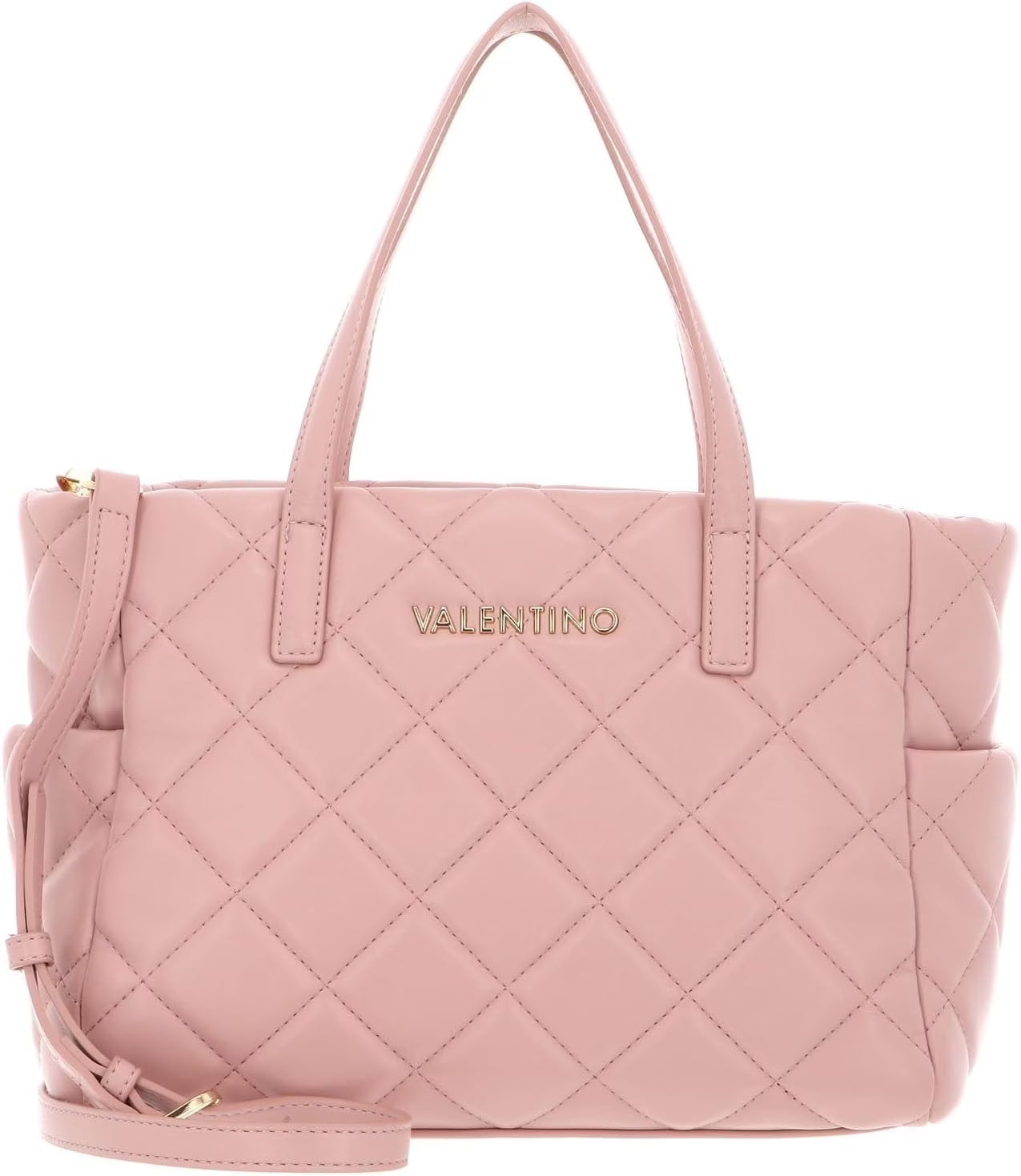 Valentino gesteppte Medium Handtasche rosa