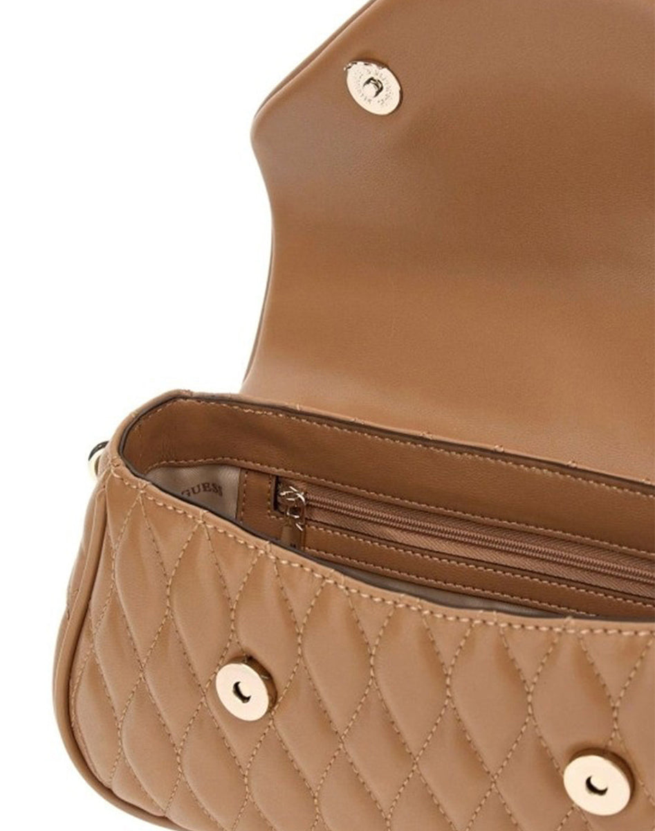 Guess Valla Umhängetasche Beige
