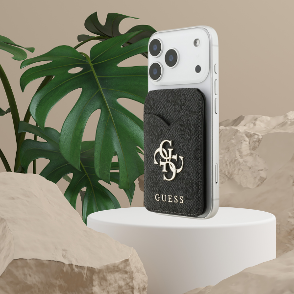 Guess 4G MagSafe Spiegel Wallet + Kartenhalter