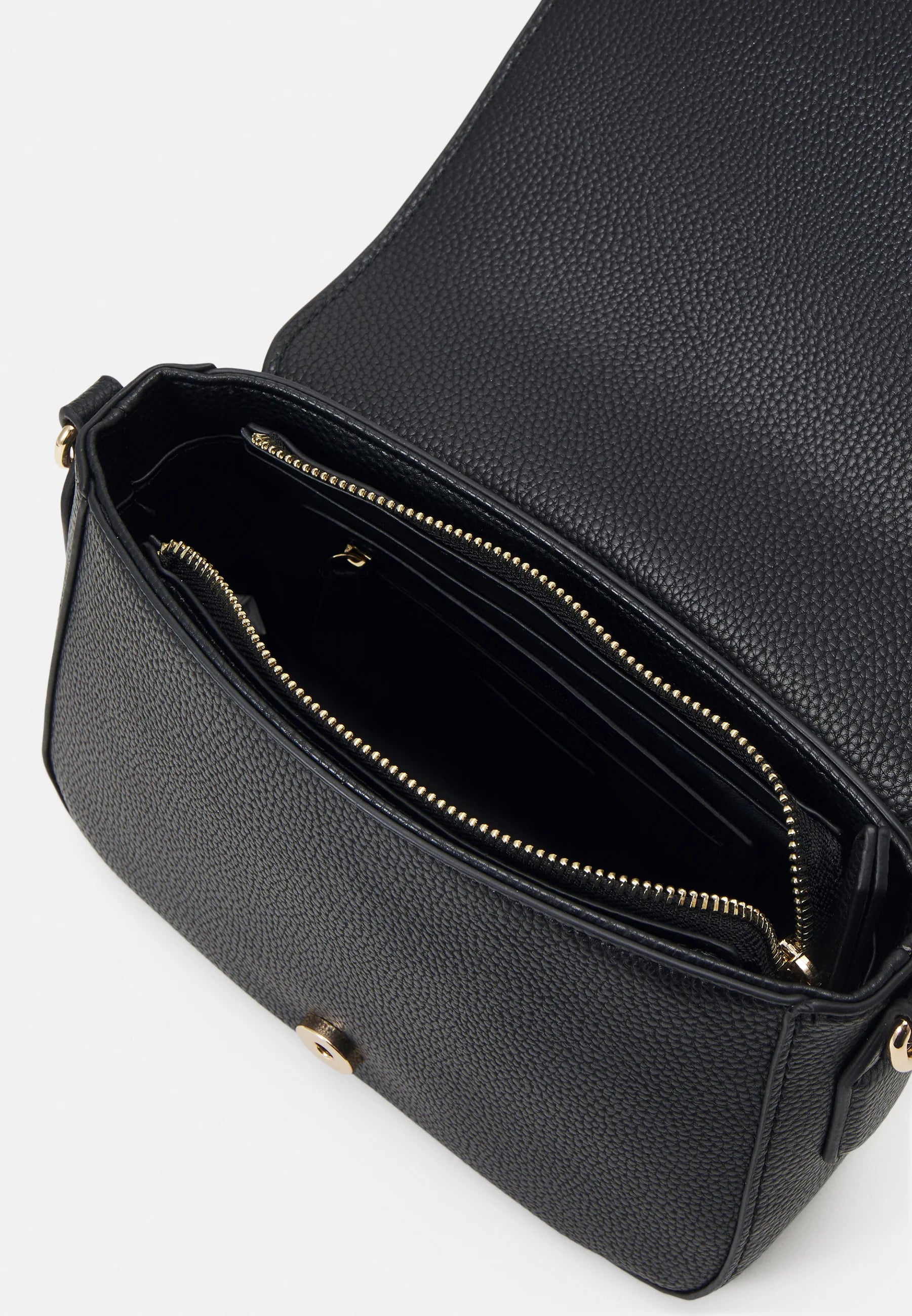 Valentino Brixton Flap Umhängetasche schwarz