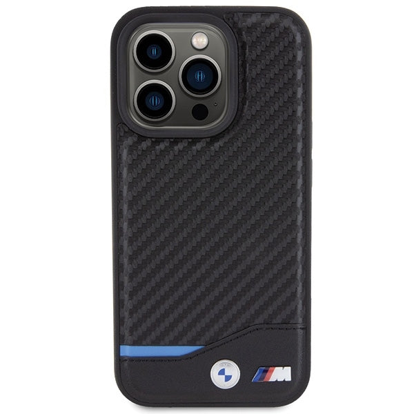 BMW Carbon Blue Stripe Case