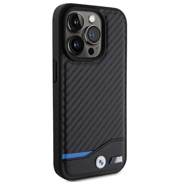 BMW Carbon Blue Stripe Case