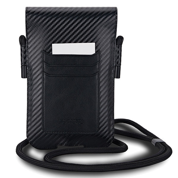 BMW Carbon Red Stripes Handytasche