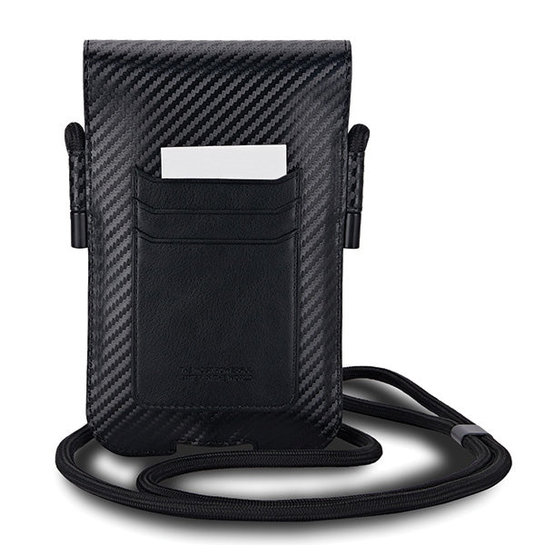 BMW Carbon Red Stripes Handytasche