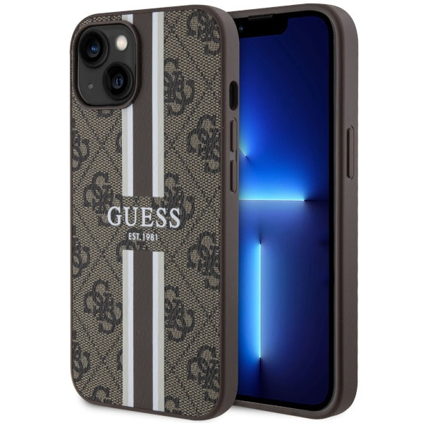 Guess Printed Stripes Case MagSafe