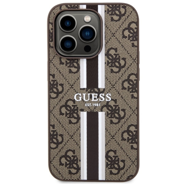 Guess Printed Stripes Case MagSafe