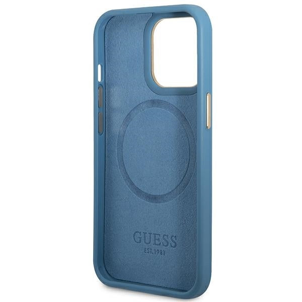 Guess Logo Plate MagSafe Case
