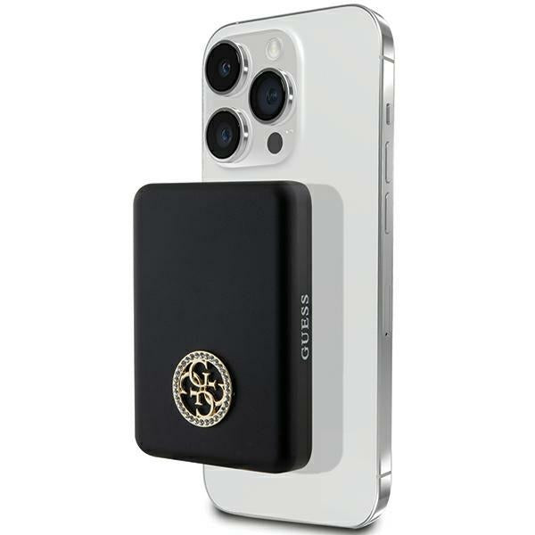 Guess MagSafe Powerbank 5000mAh 15W - Strassed Metal Logo