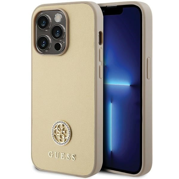 Guess 4G Strass Metal Logo Case