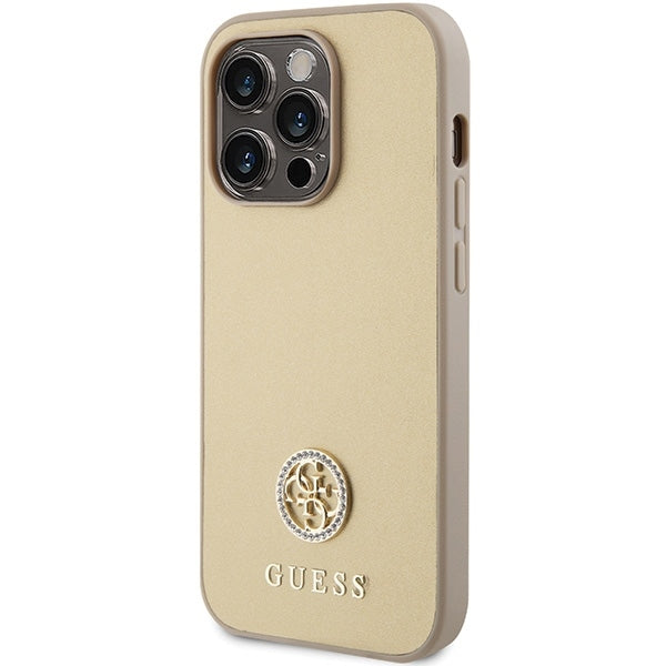 Guess 4G Strass Metal Logo Case