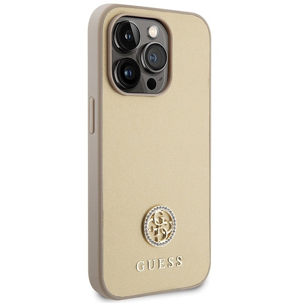 Guess 4G Strass Metal Logo Case