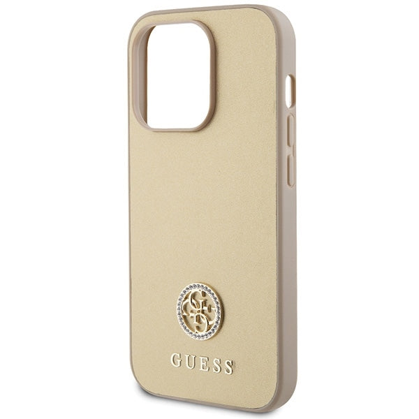 Guess 4G Strass Metal Logo Case
