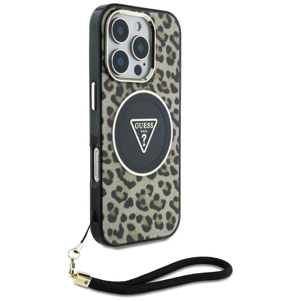 Guess Leopard Triangle iPhone Hülle
