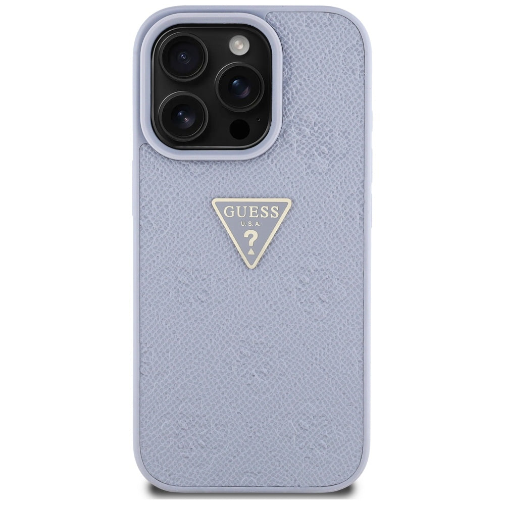 Guess 4G Pattern Triangle iPhone Hülle Flieder
