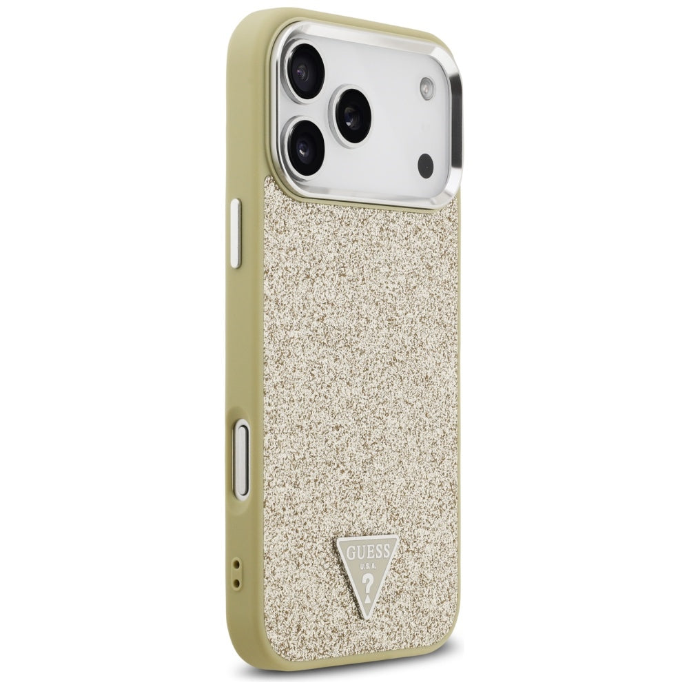 Guess Glitter Triange MagSafe iPhone Hülle