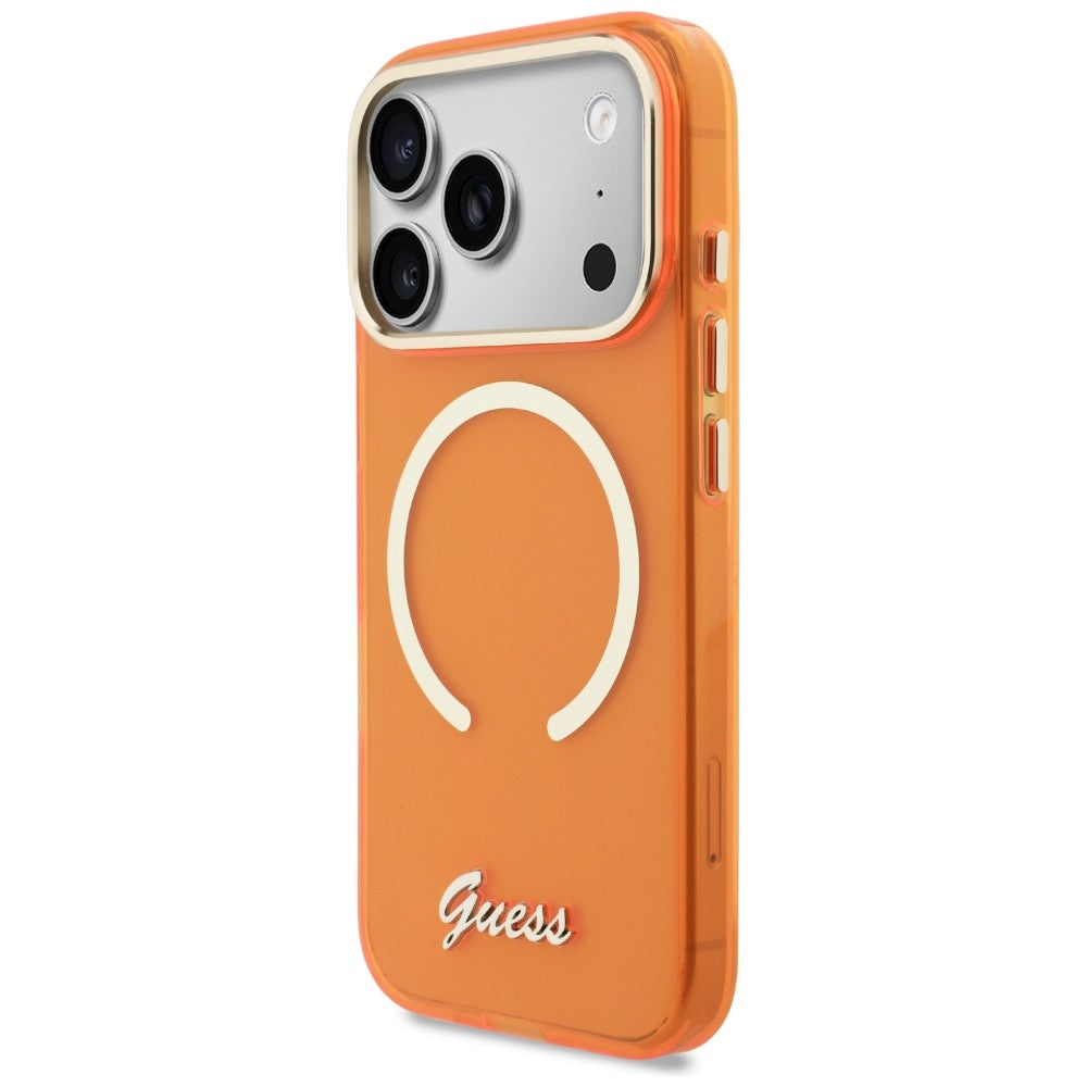 Guess MagSafe iPhone Hülle Orange