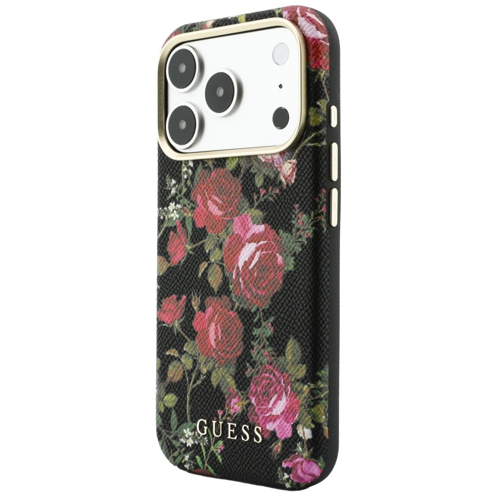 Guess Blossom Roses MagSafe iPhone Hülle