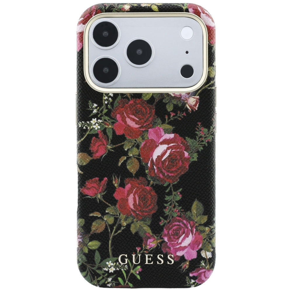 Guess Blossom Roses MagSafe iPhone Hülle