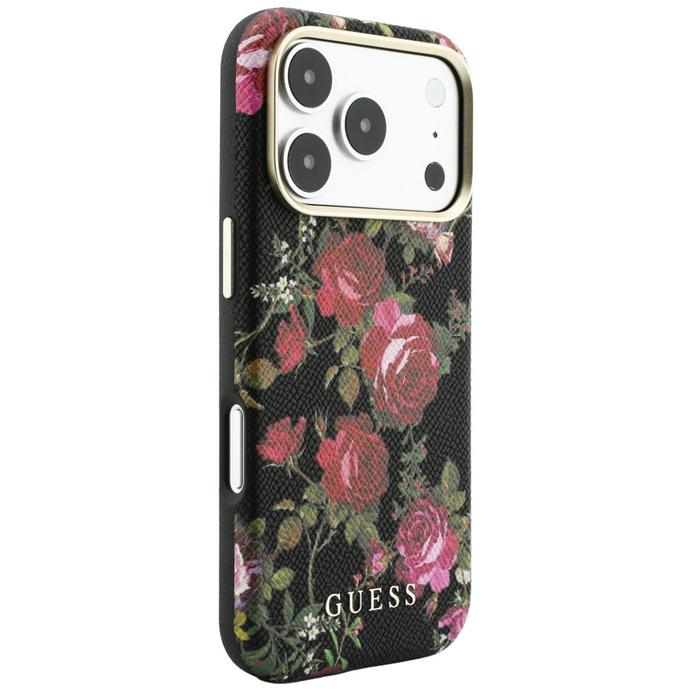 Guess Blossom Roses MagSafe iPhone Hülle