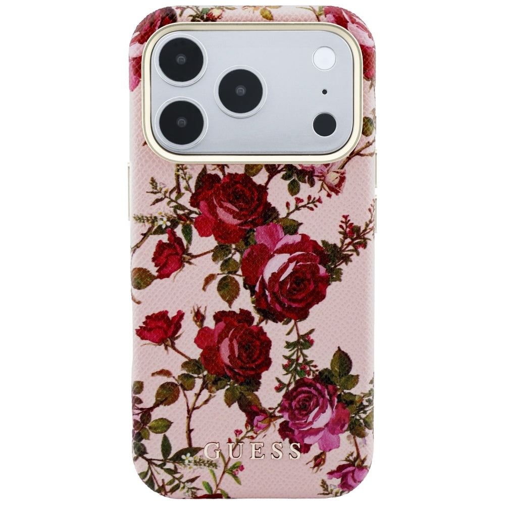 Guess Blossom Roses MagSafe iPhone Hülle