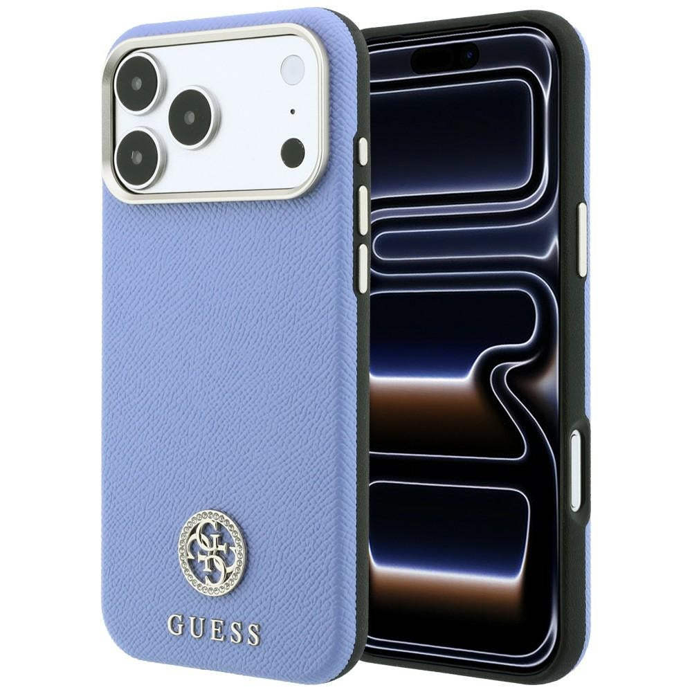 Guess 4G Round Strass Metal Logo Case