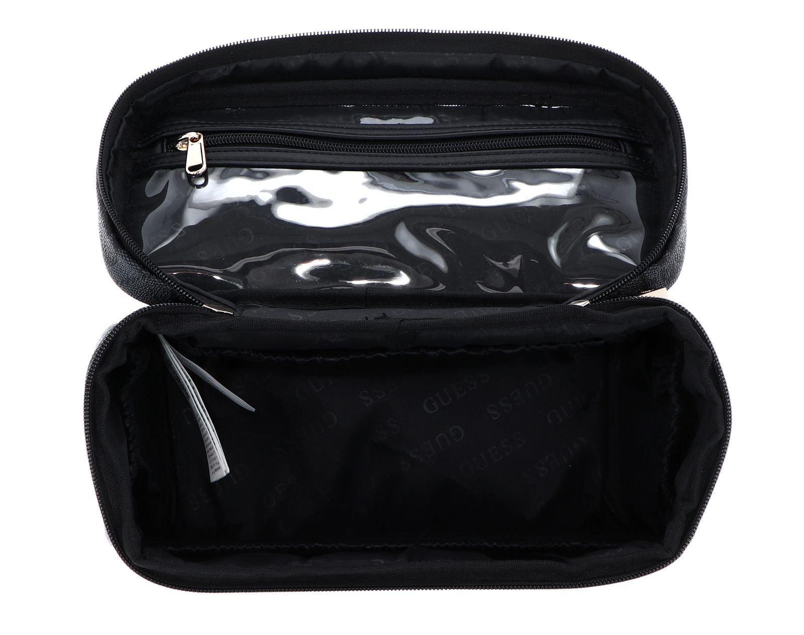 Guess Toiletry Train Kosmetiktasche Grau