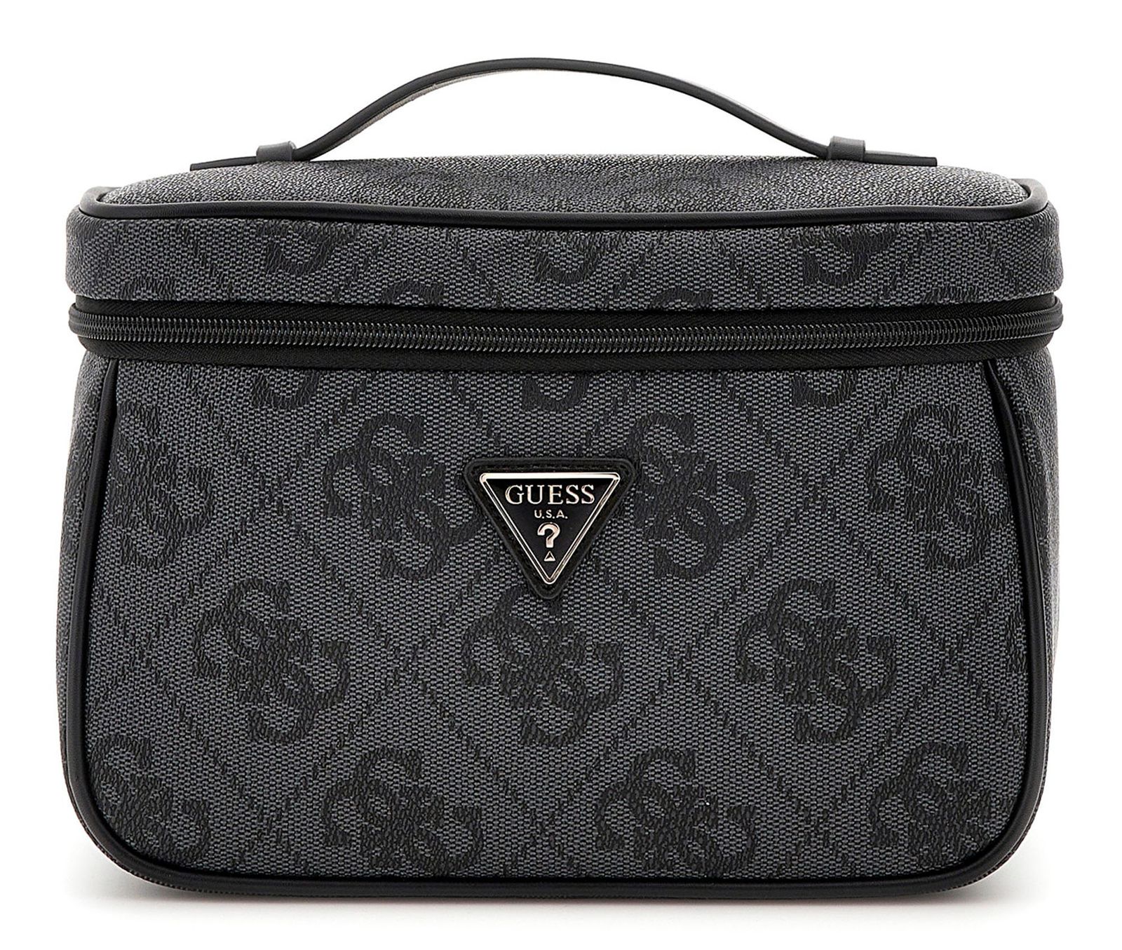 Guess Toiletry Train Kosmetiktasche Grau