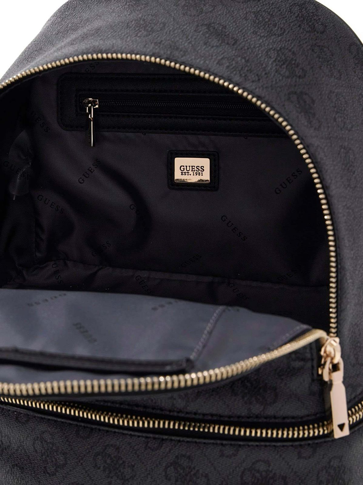 Guess Follie Travel Rucksack klein grau