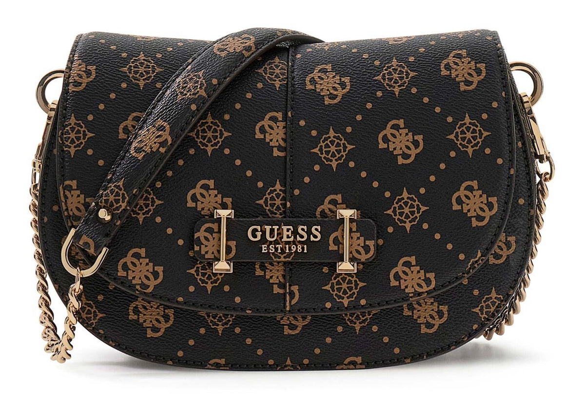 Guess Carrie Logo Flap Schultertasche