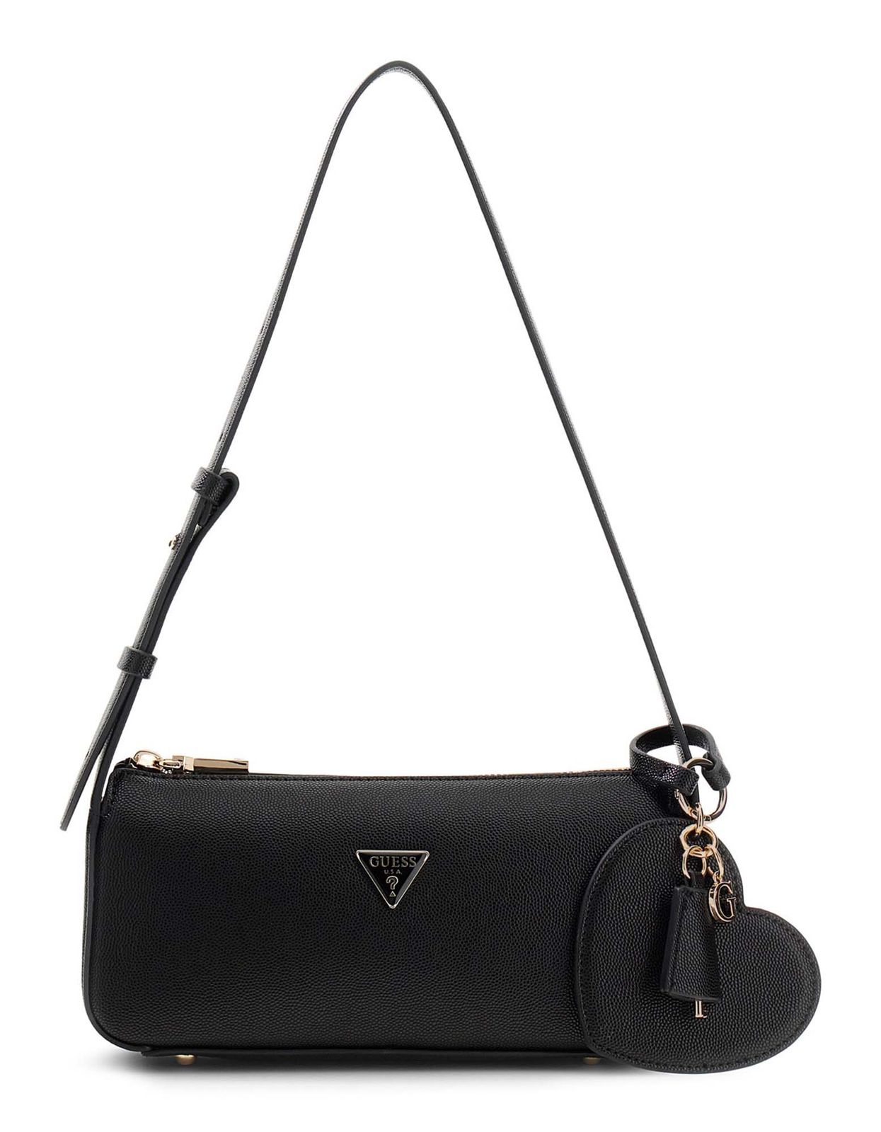Guess Isobel Mini Schultertasche Schwarz