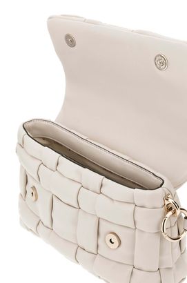 Guess Marion Flap Schultertasche Beige