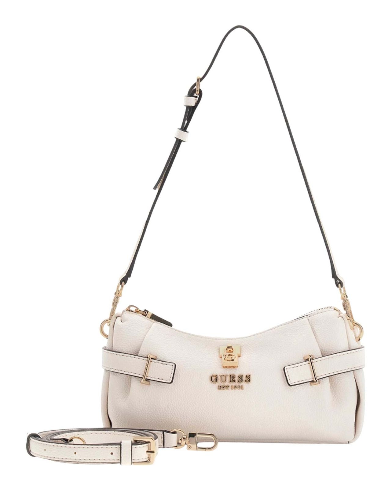 Guess Yesba Schultertasche Cream White
