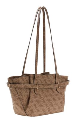 Guess Yesba Girlfriend Schultertasche Braun