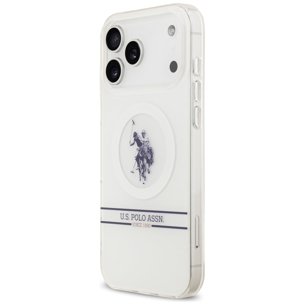 U.S. Polo Bottom Stripe Logo MagSafe iPhone Hülle