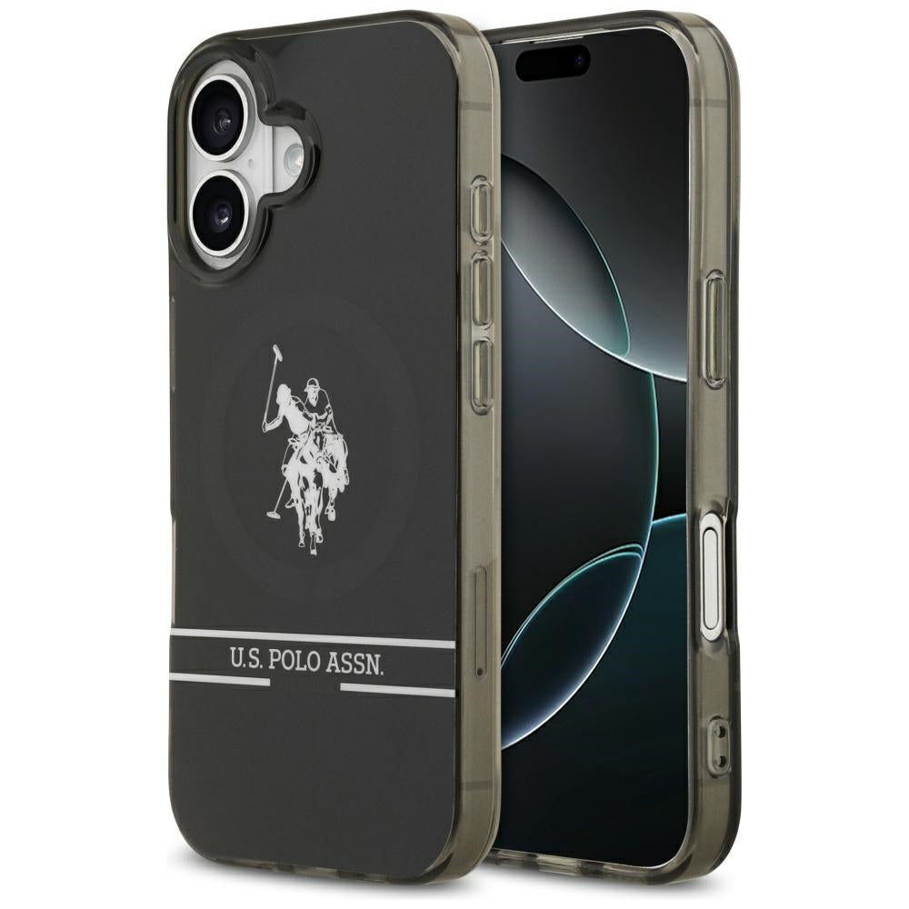 U.S. Polo Bottom Stripe Logo MagSafe iPhone Hülle