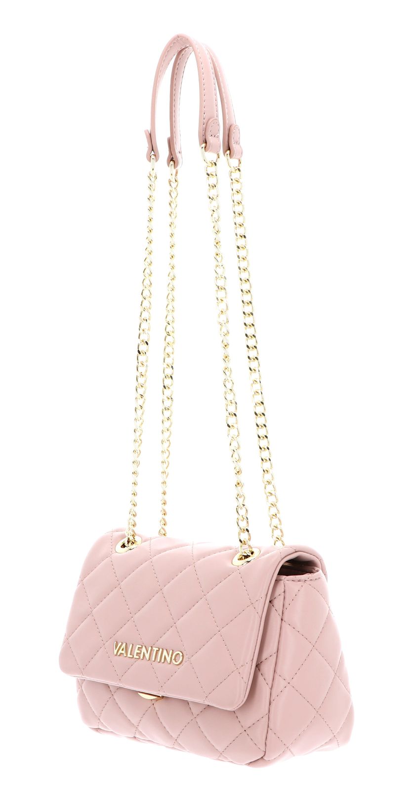 Valentino gesteppte Schultertasche rosa