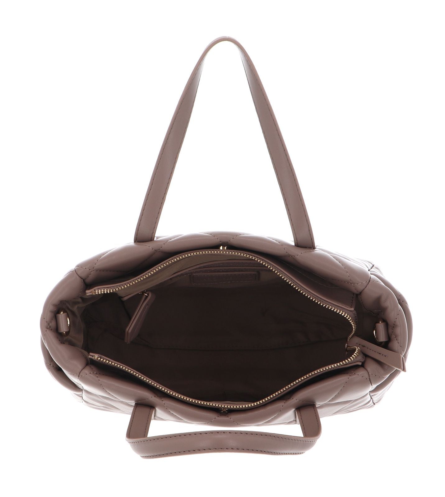 Valentino gesteppte Medium Handtasche braun