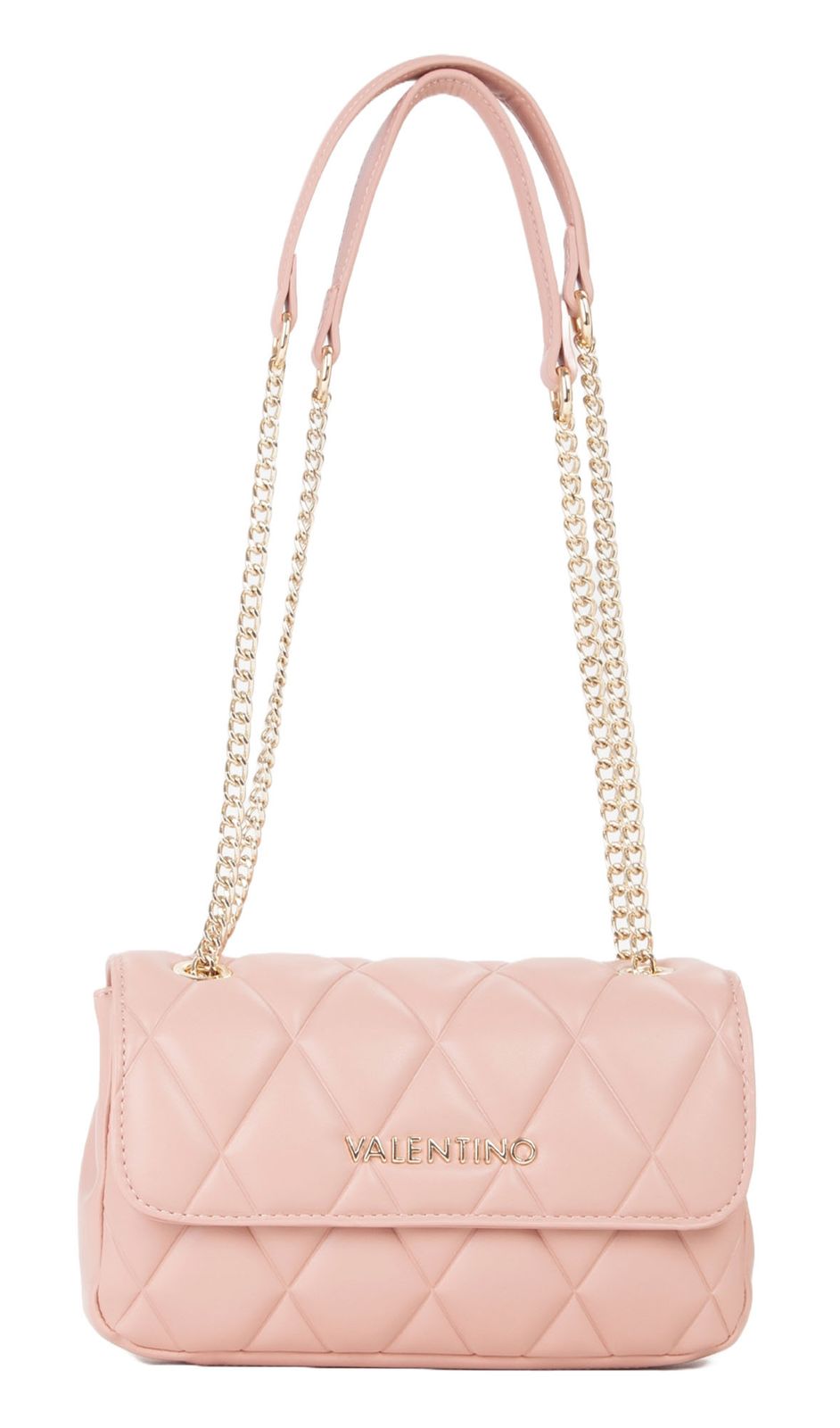 Valentino Frisia Flap Schultertasche rosa