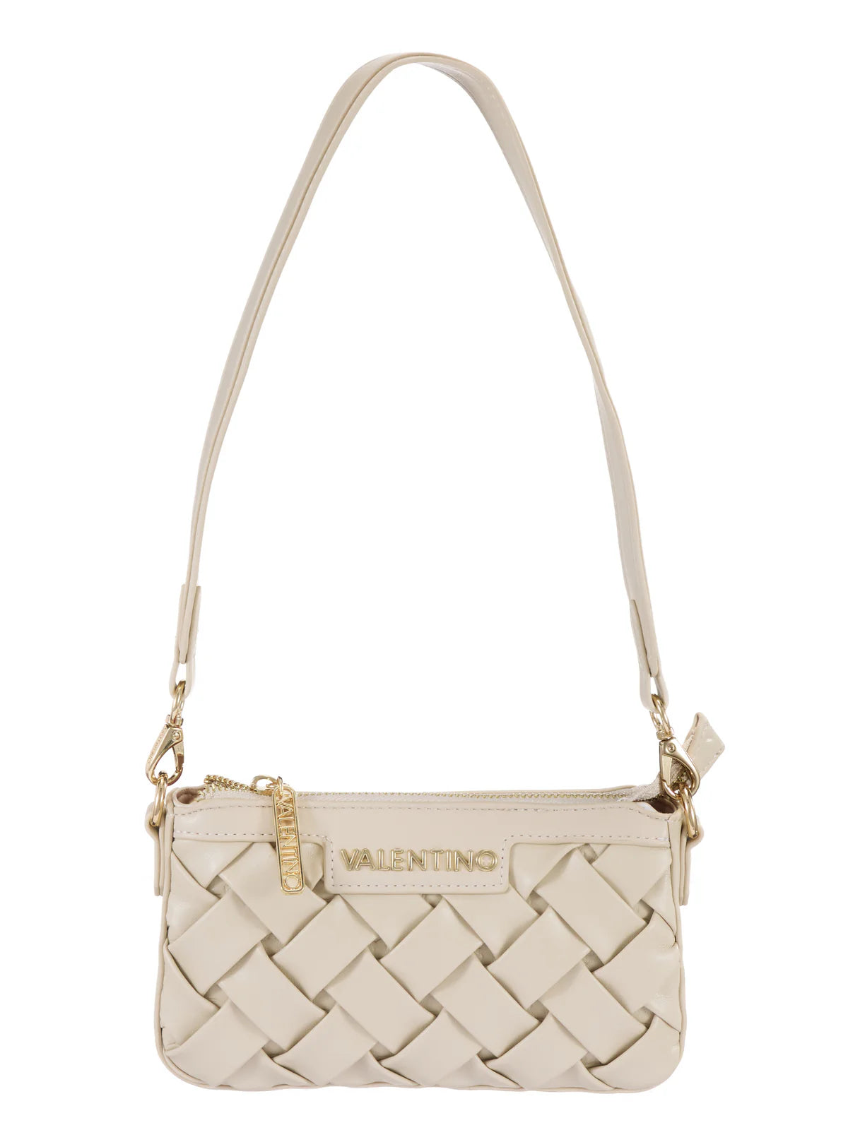 Valentino Ennis Schultertasche beige