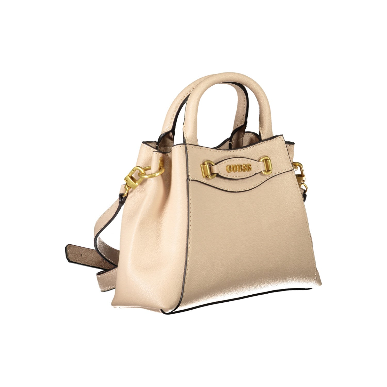 Guess Emera Logo Mini Tasche Beige
