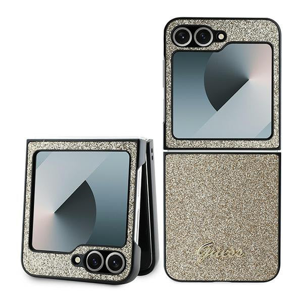 Guess Glitter Script Samsung Galaxy Z Flip 6