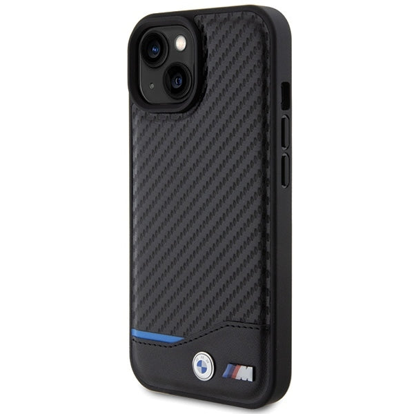 BMW Carbon Blue Stripe Case