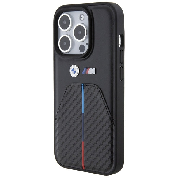 BMW Carbon Tricolor Stripe Case