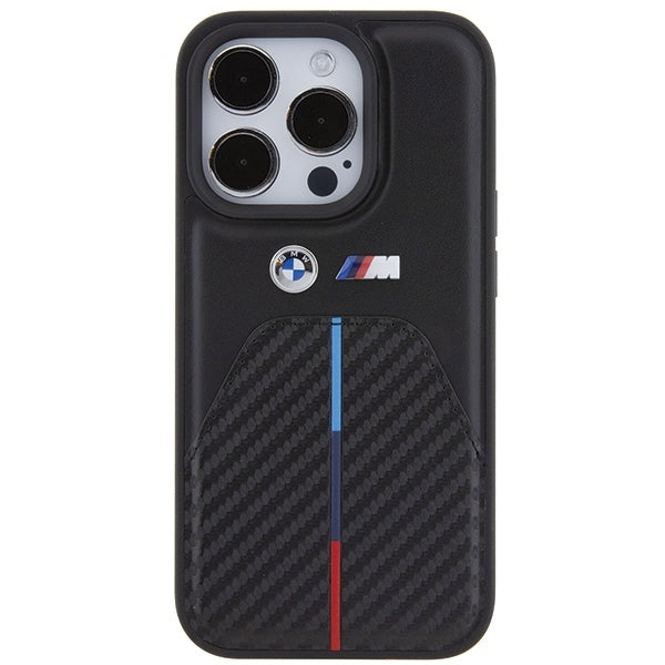 BMW Carbon Tricolor Stripe Case