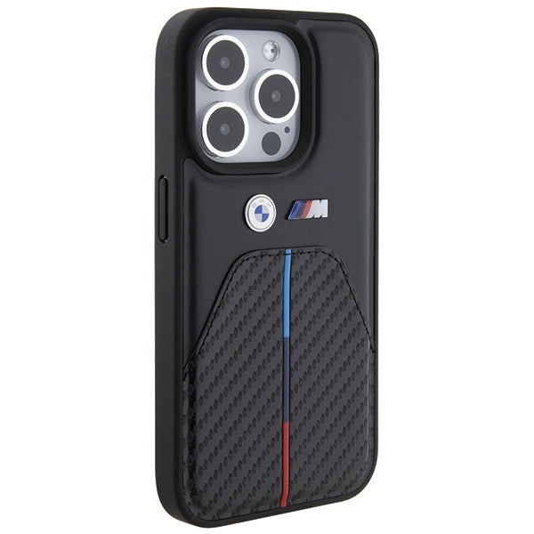 BMW Carbon Tricolor Stripe Case