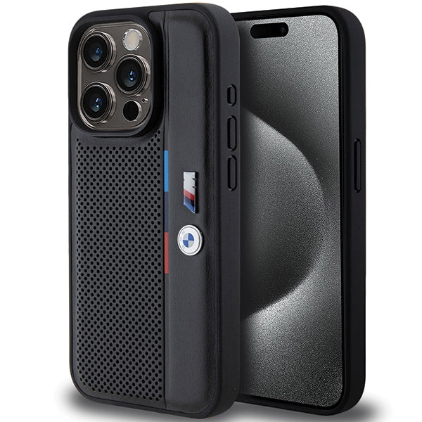 BMW Perforated Tricolor Line Case