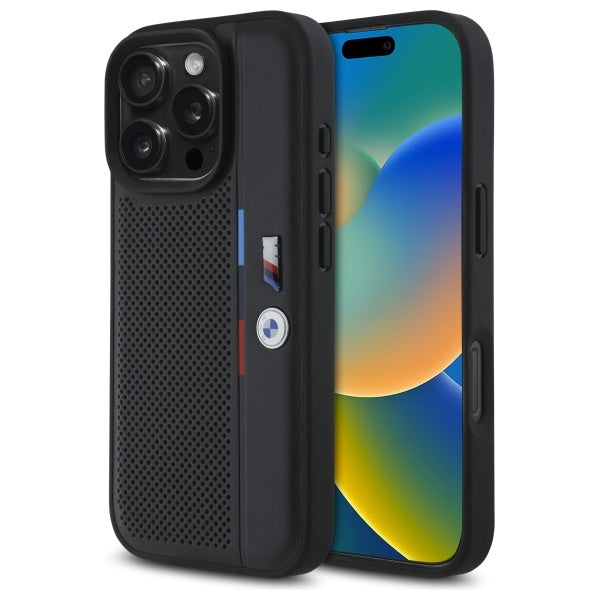 BMW Perforated Tricolor Line Case