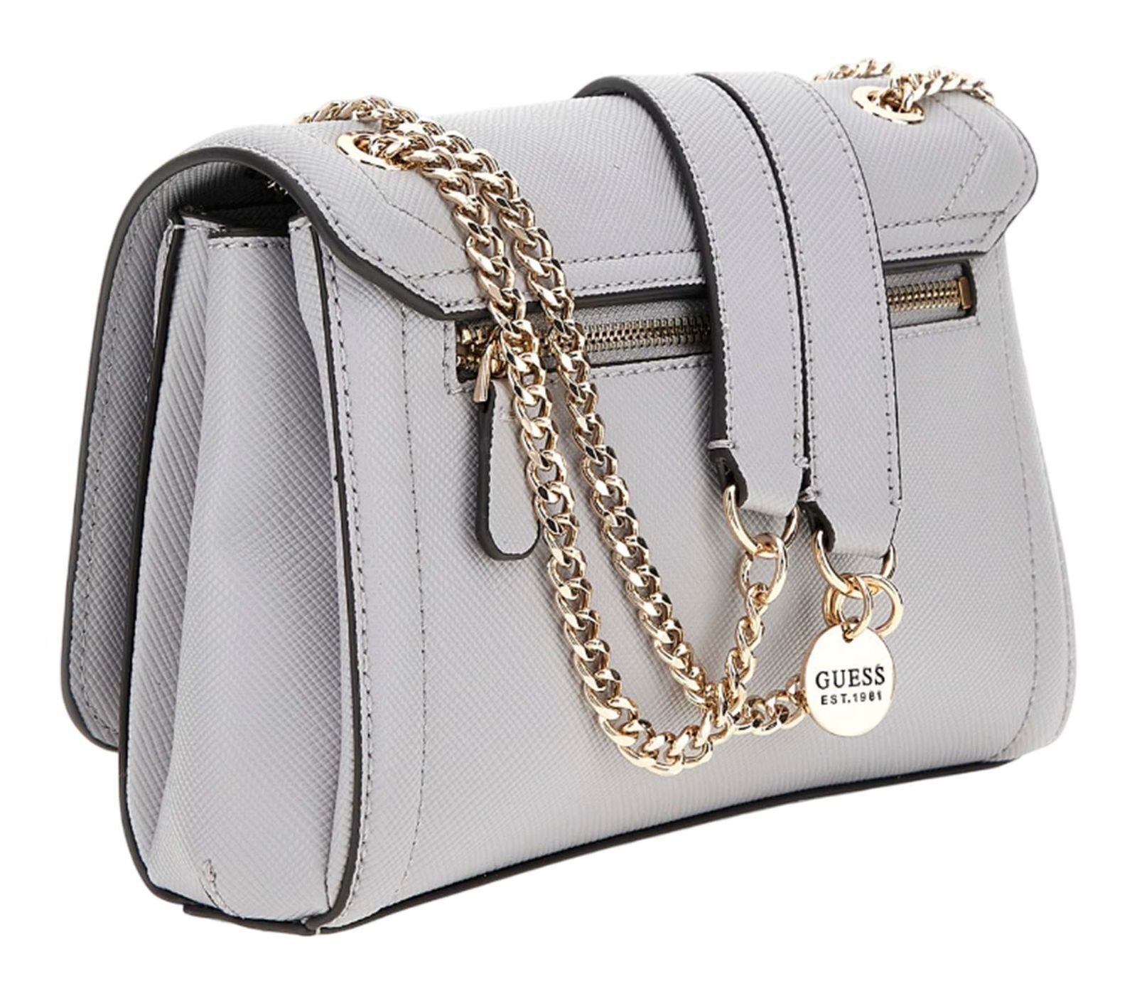 Guess Noelle Convertible Umhängetasche Grau