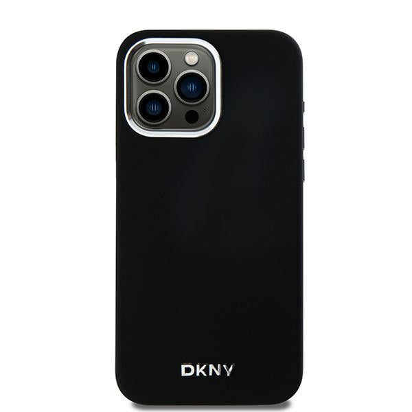 DKNY Silicone Metal Logo MagSafe Case